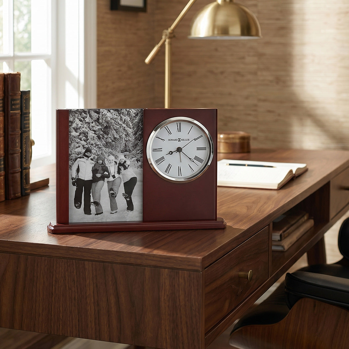 Portrait Caddy II Tabletop Clock