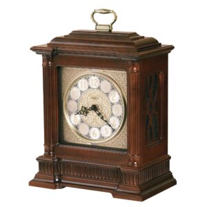 Cherry Wood Bracket Mantel Clock — view 2