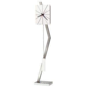 White Sunbeam Floor Clock — view 2